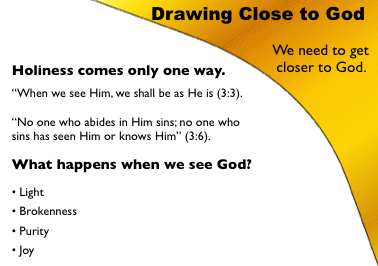 Drawing Close to God