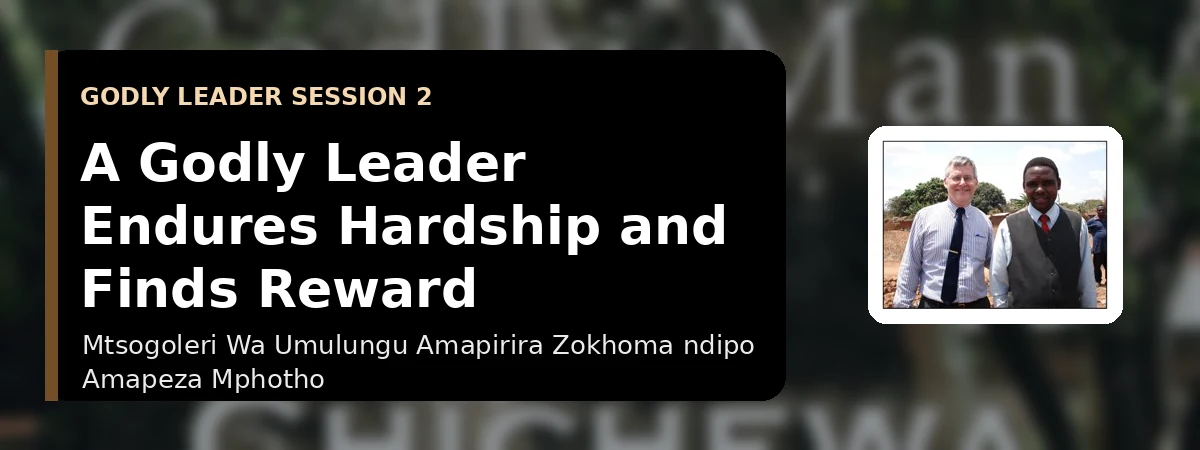 Mtsogoleri wa Umulungu Amapirira Zovuta ndi Kupeza Mphotho