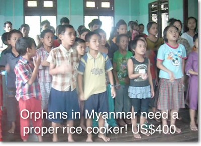 Pray for Orphans in Myanmar