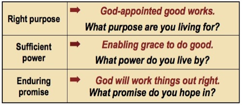 Purpose, power, promise
