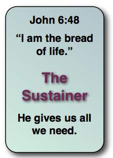Jesus said I am  the Bread of Life