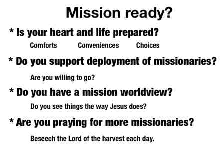 Ready for missions?