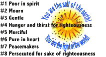 Beatitudes and Salt and Light