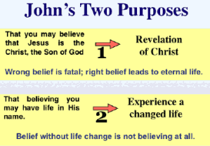 Gospel of John's two Purposes