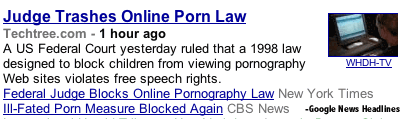 Federal judge trashes anti-porn law