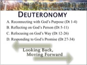 Outline of Deuteronomy