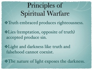 Principles of spiritual warfare