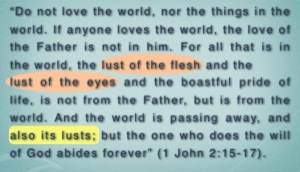 1 John 2:15-17