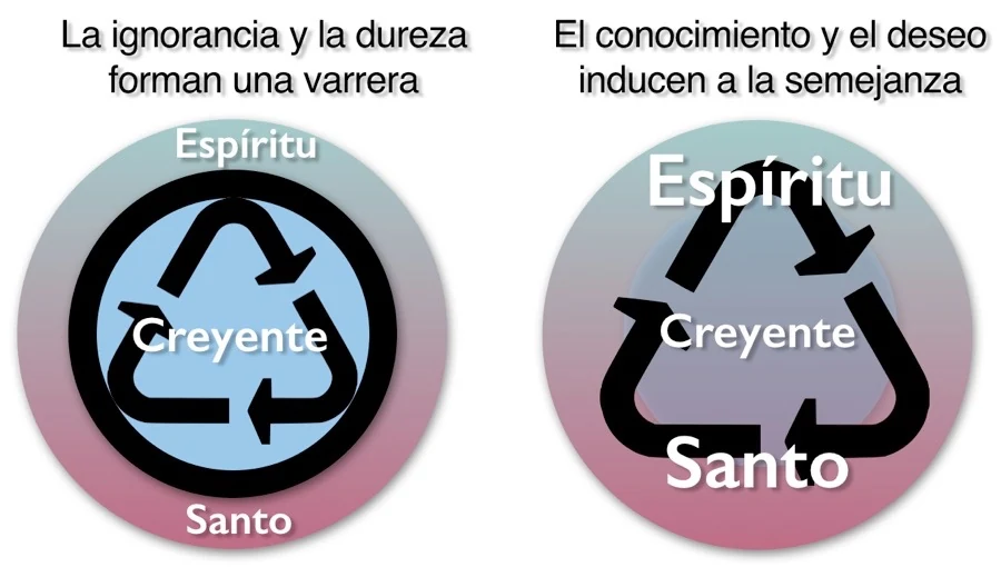 Ilustración sobre Dos respuestas generales a Dios — El Núcleo de la Vida