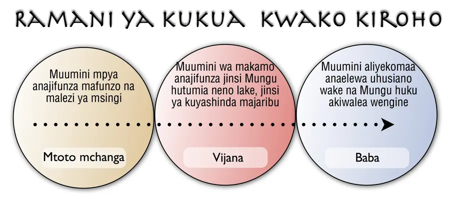 Kiini Cha Maisha illustration from page 100