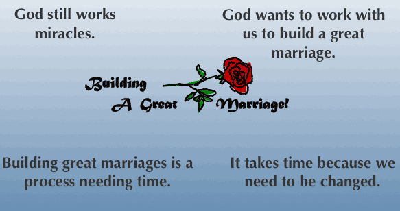 Four summary points to a Great Marriage by hope.