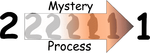 Mystery Process of two becoming one