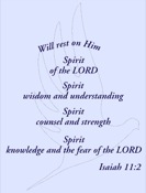 Isaiah 11:1-5 Spirit Dependent Living